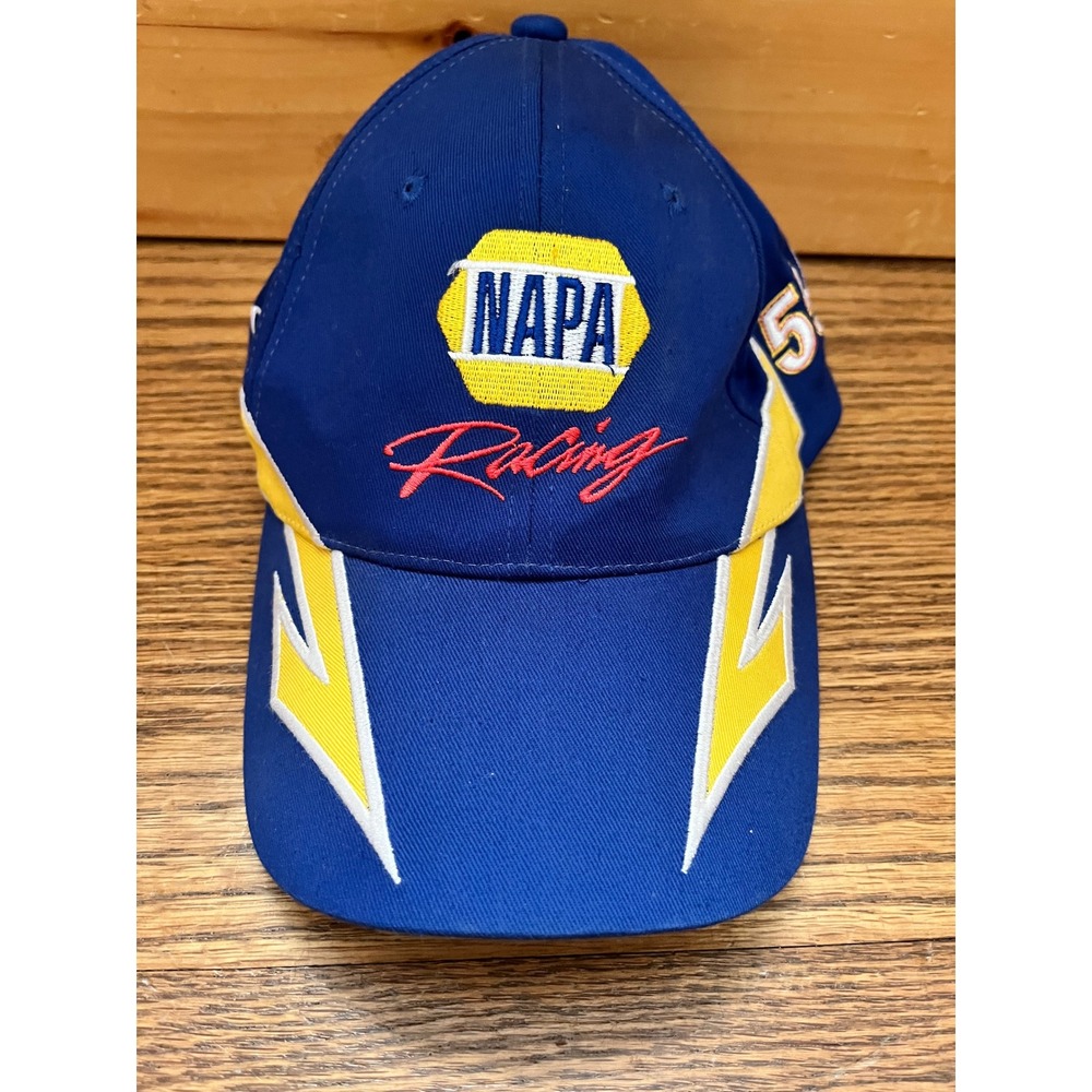 Michael Waltrip Racing NAPA Racing Hat Blue Toyota 55 NASCAR Adjustable Cap